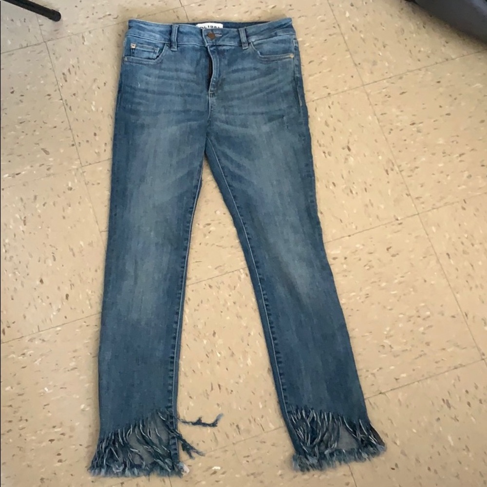 DL1961 fringe jeans